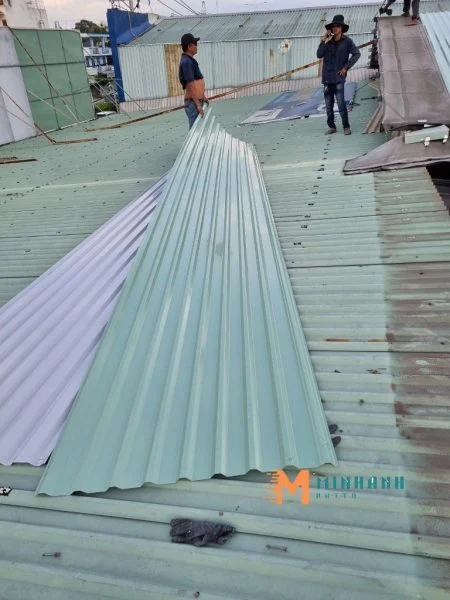 thay mái tôn tại gia lai