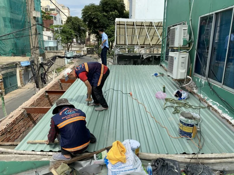 thay mái tôn tại gia lai