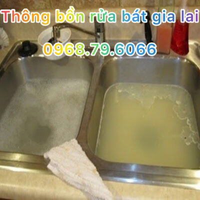 sửa ống thoát nước bị nghẹt tại nhà pleiku