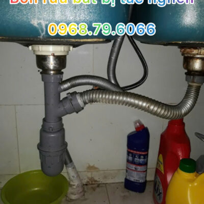 thông ống thoát nước nghẽn tại nhà gia lai