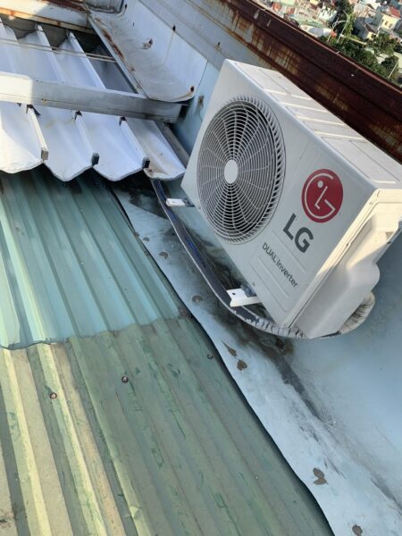 vệ sinh bơm ga máy lạnh tại nhà ở quy nhơn
