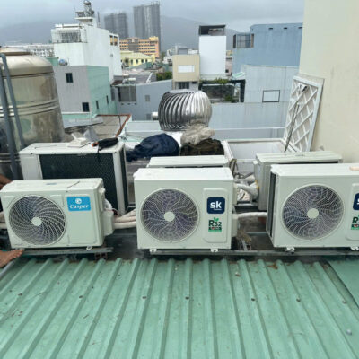 tháo lắp bơm ga máy lạnh tại nhà pleiku gia lai