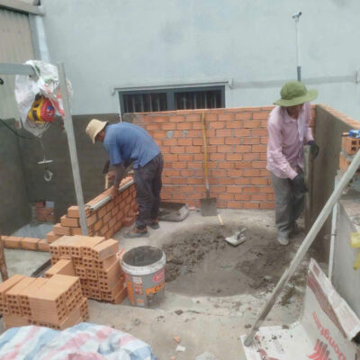 thợ xây tô tường tại gia lai